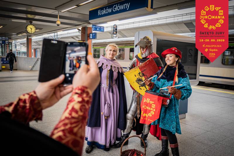 Promocja w kolejach małopolskich